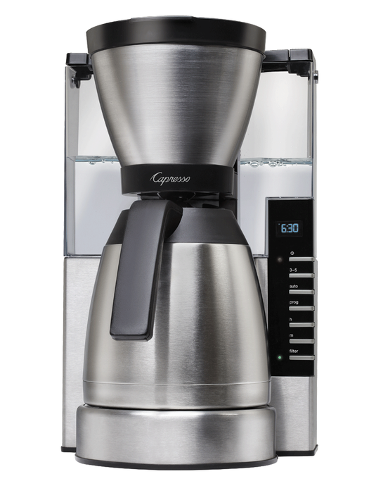 Capresso MT900 10-Cup Rapid Brew Coffee Maker with Stainless Steel Thermal Carafe