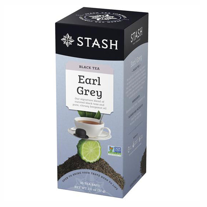 Stash Earl Grey Black, 30 Tea Bags