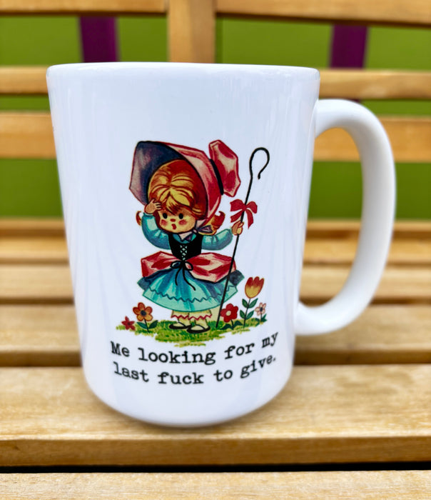 Me Looking For My Last F*ck to Give Mug