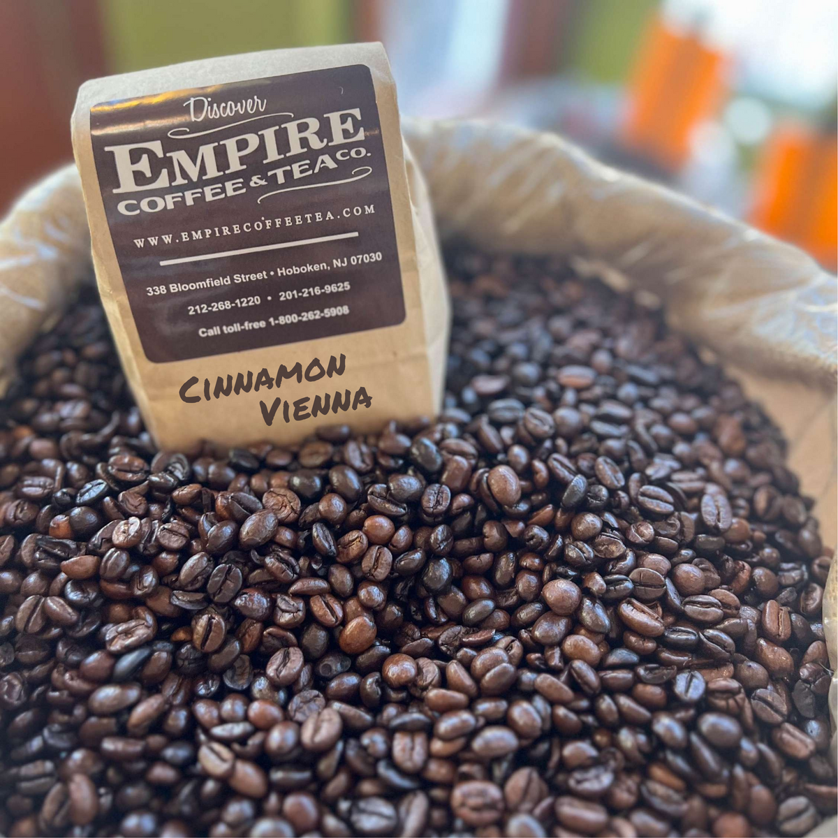  Cinnamon Vienna Fresh Roasted Empire Coffee