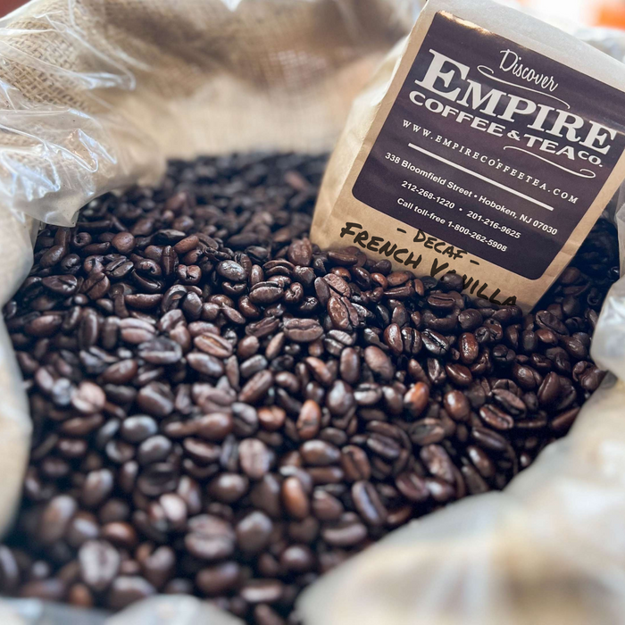 Decaf French Vanilla Fresh Roasted Empire Coffee