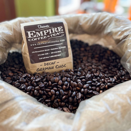 Decaf German Chocolate Fresh Roasted Empire Coffee