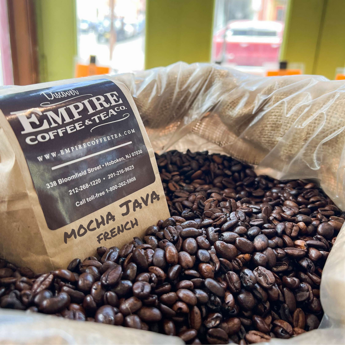 Mocha Java French Coffee Roasted Empire Coffee Tea New York Hoboken ...