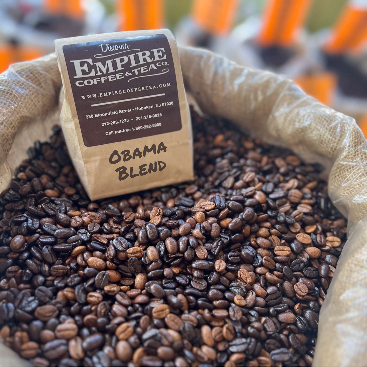 Obama Blend Fresh Roasted Empire Coffee