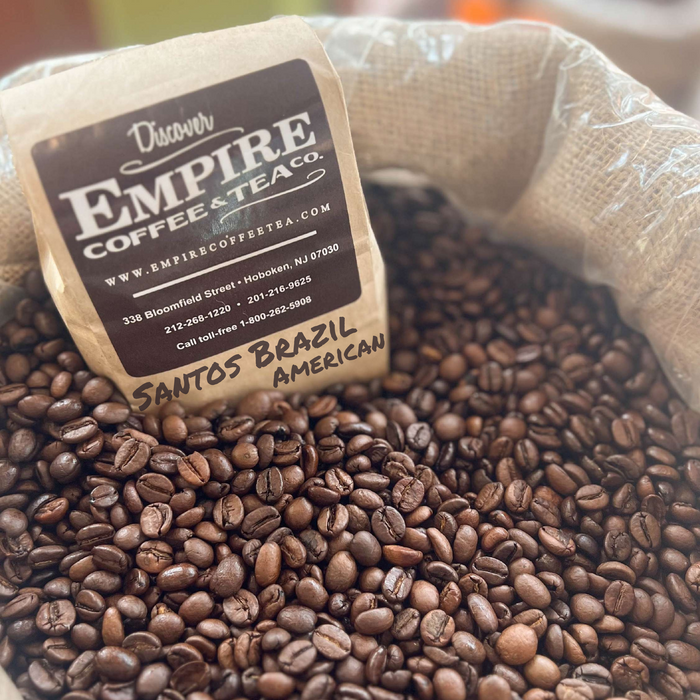Santos Bourbon Brazilian American Fresh Roasted Empire Coffee