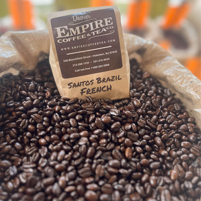 Santos Bourbon Brazilian French Fresh Roasted Empire Coffee