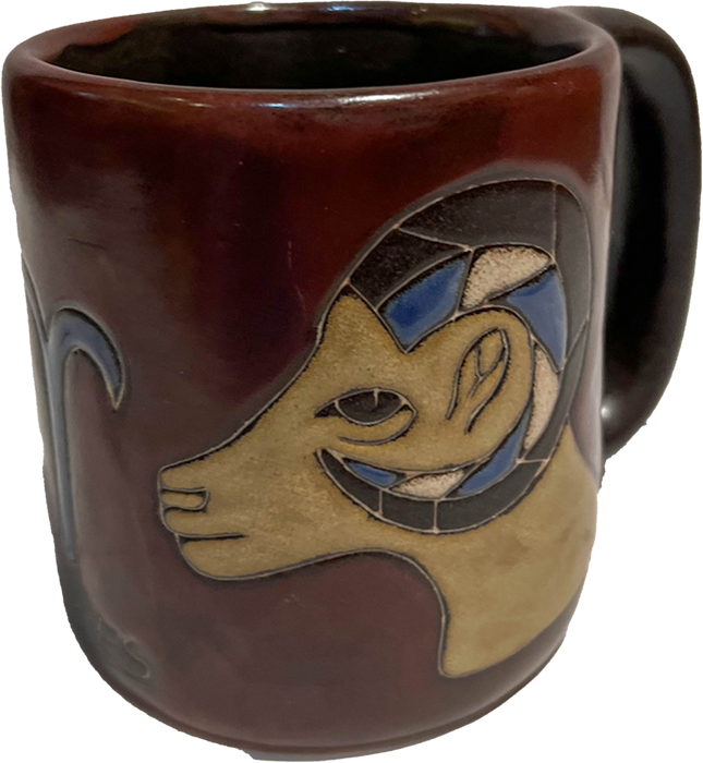 Zodiac Aries Mara Stoneware Mug