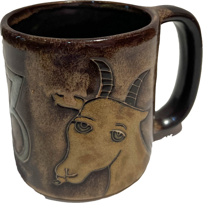 Zodiac Capricorn Mara Stoneware Mug