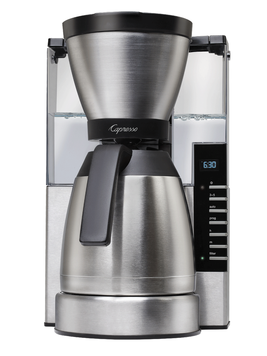 Capresso MT900 10-Cup Rapid Brew Coffee Maker with Stainless Steel