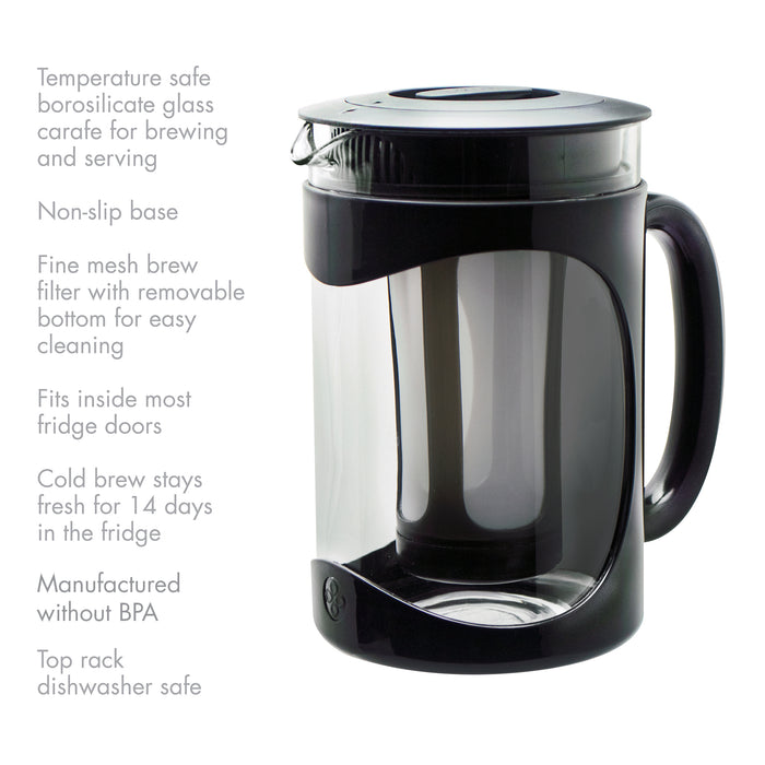 Cold Brew Coffee Maker & Carafe