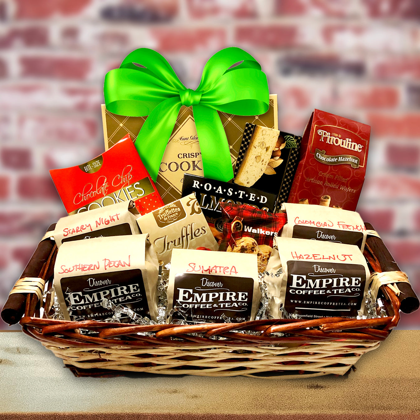 Gift Baskets arranged by Empire Coffee and Tea, New York, Hoboken
