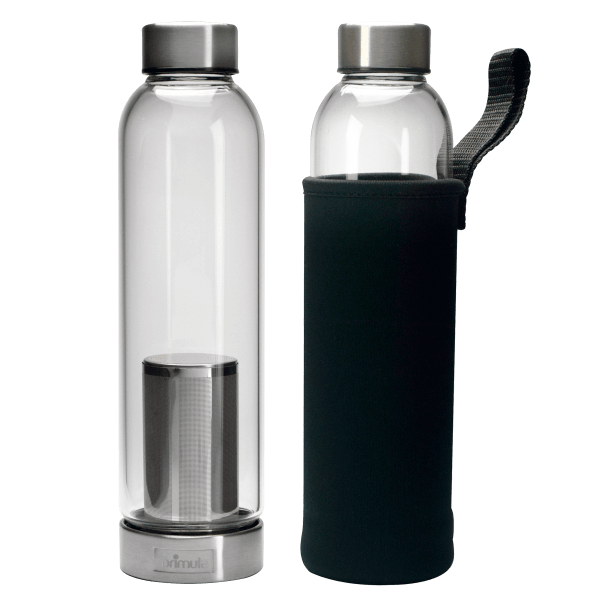 Primula Cold Brew Maker and Travel Glass Bottle Infuser 19oz Stainless  Filter