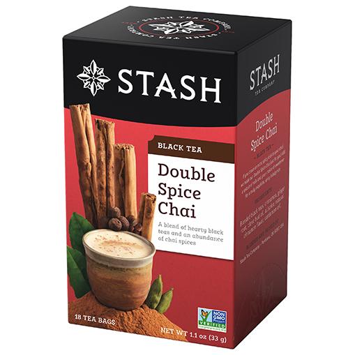 Stash Double Spice Chai Black, 18 Tea Bags