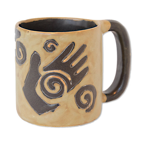 Hand With Swirl Mara Stoneware Mug