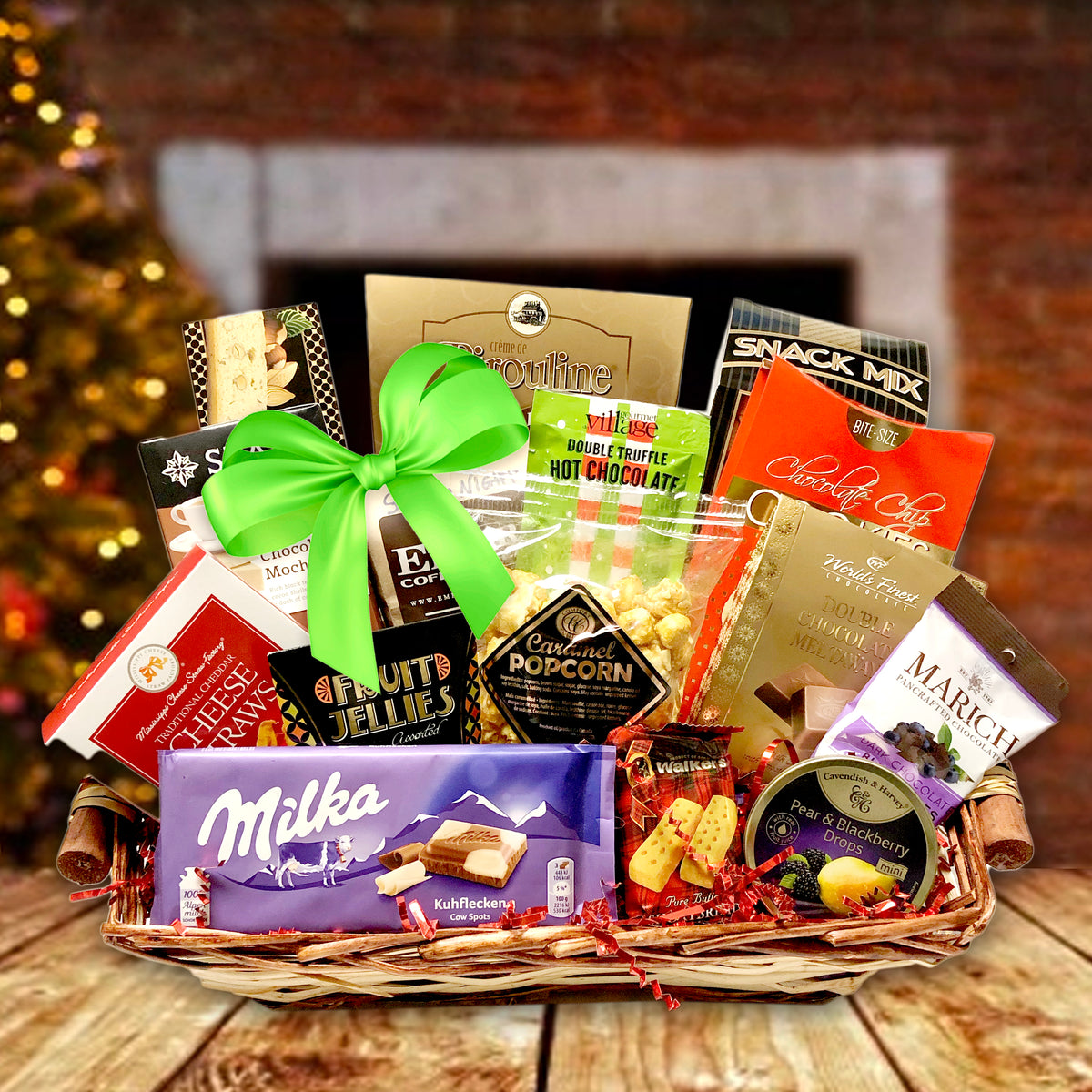 Fireside Gift Basket