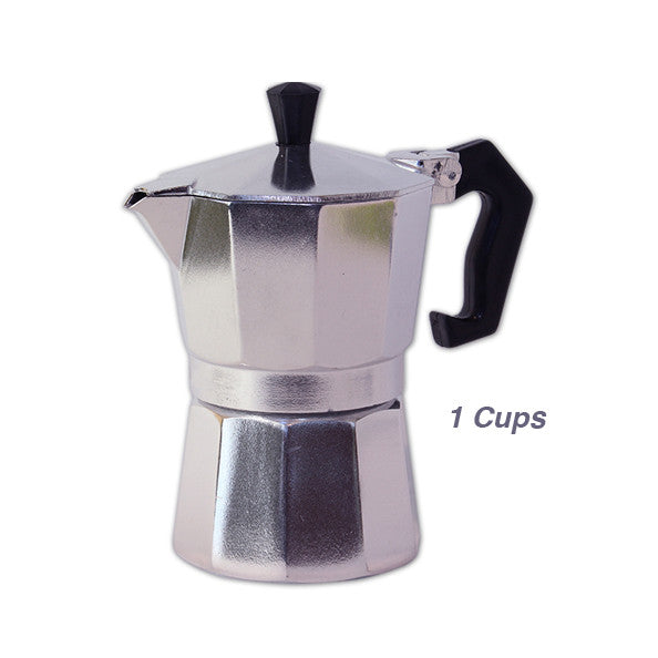 Stovetop Espresso Cup Moka Pot - 12 Cup