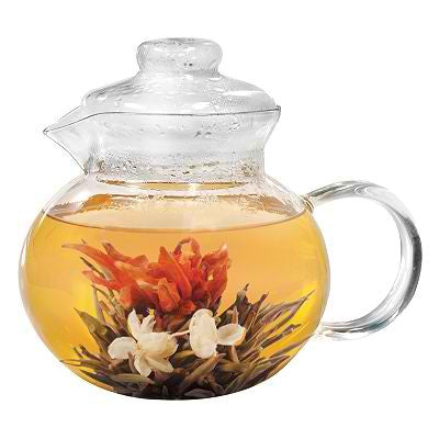 Primula Glass Tea Pot 40 oz 5 cups loose tea infuser Empire Coffee