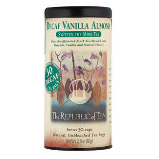 RT-Decaf Vanilla Almond Black Tea 50 Bags