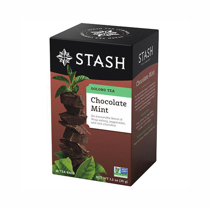 Stash Chocolate Mint Oolong Tea, 18 Tea Bags