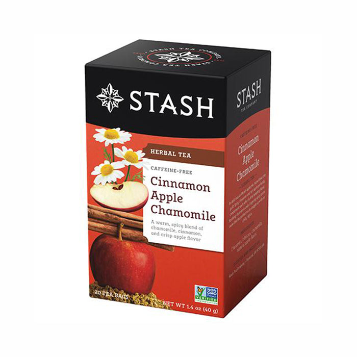 Stash Cinnamon Apple Chamomile Herbal, 20 Tea Bags