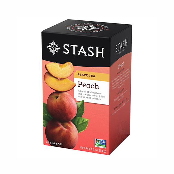 Stash Peach Black, 20 Tea Bags