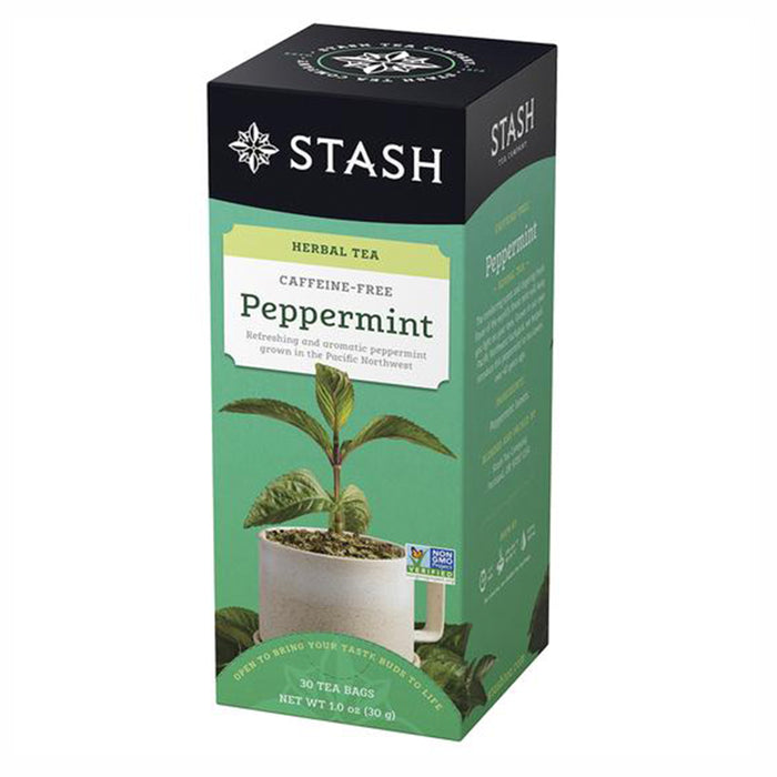 Stash Peppermint Herbal, 30 Tea Bags