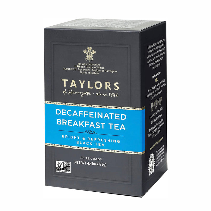 Taylor's Decaffeinated Breakfast Tea 50 Bags